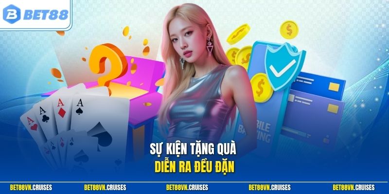 Sự kiện tặng quà diễn ra đều đặn